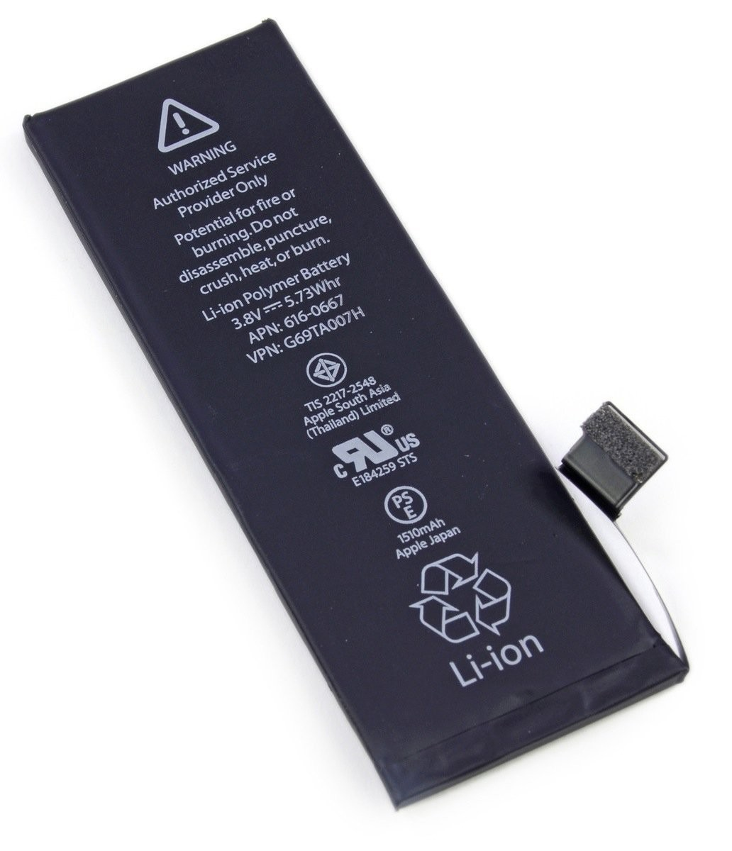 LL TRADER Batterie pour iPhone 5s /5c Batterie au Lithium-ION Haute Capacité 1800mAh avec Tous Les Outils de Réparation 